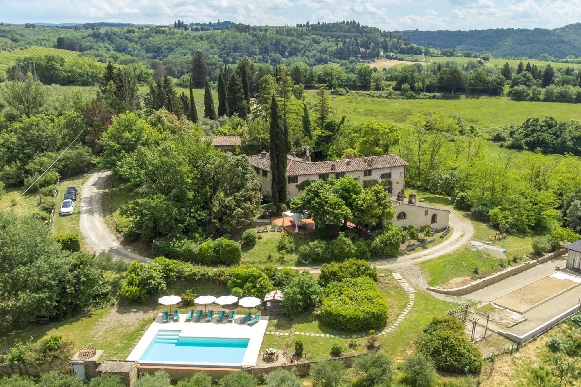 Villa Volpaia Sant'Appiano Экстерьер фото